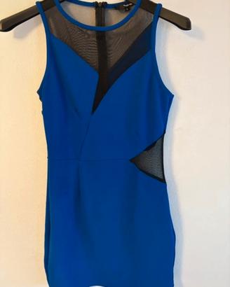 Abito corto blu elettrico Tally Weijl