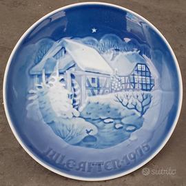 Bing & Grondahl Piatto Natale vintage 1975 diam.18