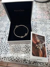 Bracciale pandora con 2 ciondoli charms