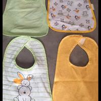 Bavaglini Prenatal 4 pezzi, come nuovi