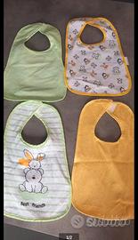 Bavaglini Prenatal 4 pezzi, come nuovi