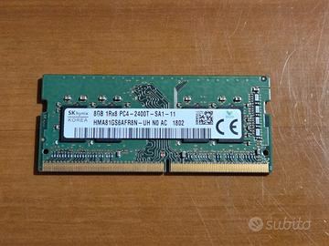 SK Hynix Memoria ram ddr4 8gb 2400Mhx