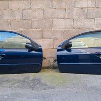 COPPIA SPORTELLI PEUGEOT 206 SW ANT  POST COMPLETI