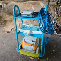 pulitore piscina mytronics dolphin mini kart