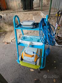 pulitore piscina mytronics dolphin mini kart