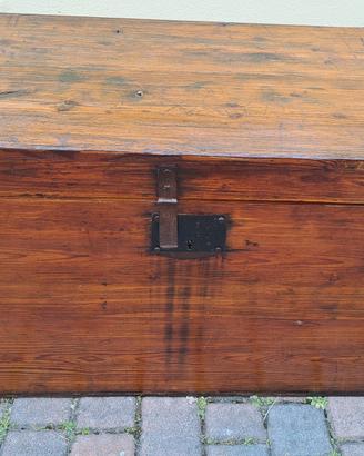 baule in legno di abete