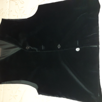 Gilet in cotone effetto velluto