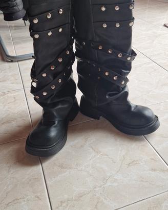 stivali bikers donna