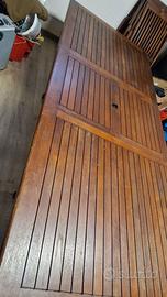 Tavolo + 10 sedie in TEAK  ( ALEXANDER COLLECTION)