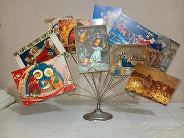 Porta foto a forma di albero, tutto in ottone.