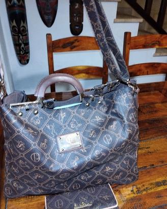 borsa Pieralli con manico e tracolla amovibile 