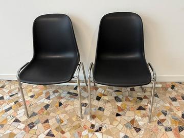 6 sedie da sala d’attesa