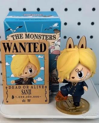 Popmart Labubu One Piece Sanji - NEW