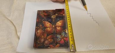 Taccuino Da Vinci Collection con penna - Farfalle