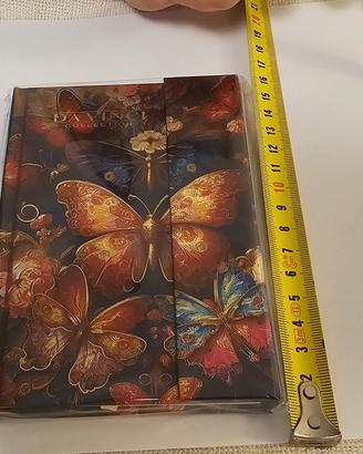 Taccuino Da Vinci Collection con penna - Farfalle