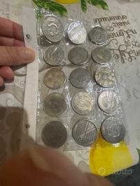 Foglio di monete cinesi