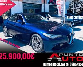 Alfa Romeo Giulia 2.2 160 CV AT8 Super pelle-telec