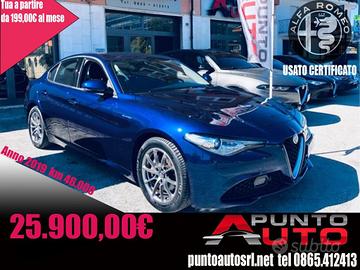 Alfa Romeo Giulia 2.2 160 CV AT8 Super pelle-telec