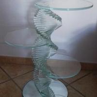 Spirale in vetro da salotto