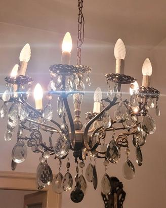 Lampadario vintage anni '60 per soggiorno