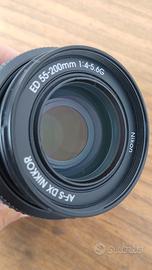 NIKON AF-S DX  ED 55 - 200 MM  1:4 - 5.6 G