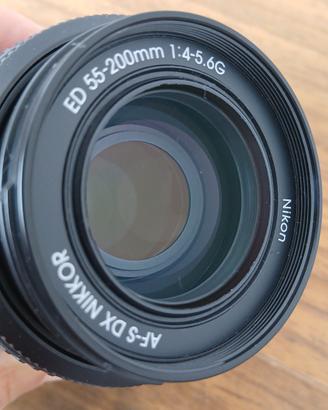 NIKON AF-S DX  ED 55 - 200 MM  1:4 - 5.6 G