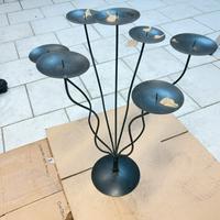 Caldelabro in ferro battuto