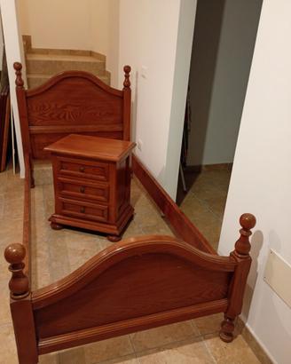 Letti in rovere