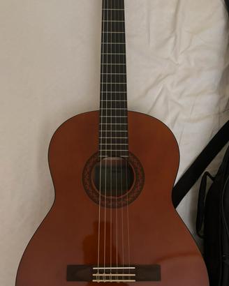Chitarra acustica yamaha c40 con accordatore