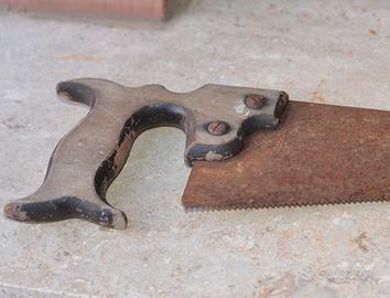 Saracco. Antica sega da falegname.