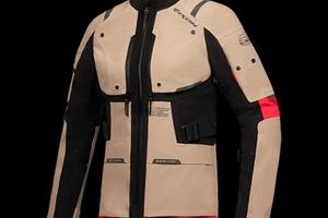 Giacca moto Ixon M-SKEID uomo sabbia Rosso TAGLIA 