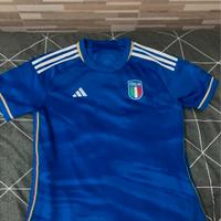 Maglietta Italia Calcio Adidas Aeroready NUOVA M