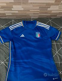 Maglietta Italia Calcio Adidas Aeroready NUOVA M