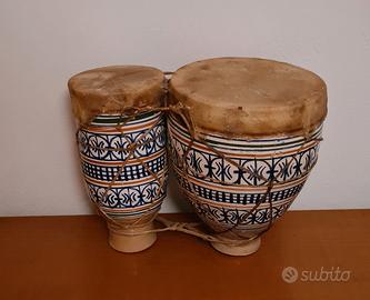 Bonghi africani in ceramica