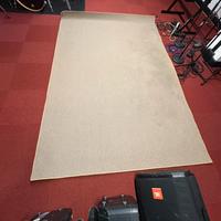 Tappeto beige a stuoia 200x300cm