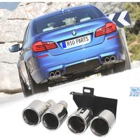 TERMINALI SCARICO BMW F10 F11 F12 F13 10- IN ACCIA