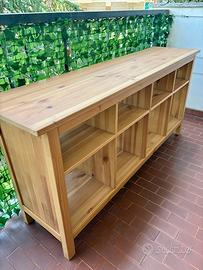 2 mobili in legno Ikea Hemnes color natural ottimi