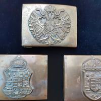 militaria, lotto fibbie
