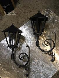 Lampioncini in ferro battuto