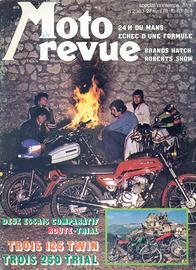 Rivista francese MOTO REVUE numero 2363 del 1978