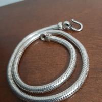 collana argento 925 uomo donna snake