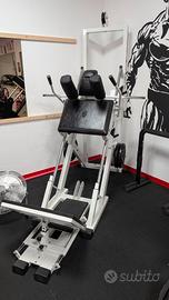 Hack squat Panatta a carico libero 