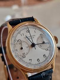 Universal Genève 1936 "Pre-Compax" 18k Gold I