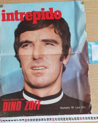 Poster Dino Zoff - Intrepido N° 19 del 6/5/1976