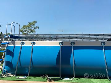 Piscina Lagos teloni d’agostino + Robot Dolphin