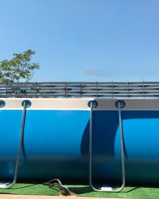 Piscina Lagos teloni d’agostino + Robot Dolphin