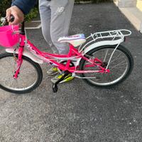 Bicicletta per Bimba da 9/10 anni cerchio (20”)