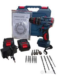 Trapano a batteria a Percussione motore Brushless 