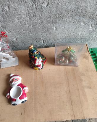 Porta candele natalizi a 3 € l'uno