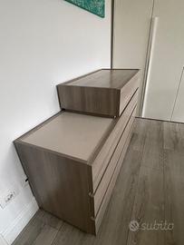 Cassettiera e comodini
